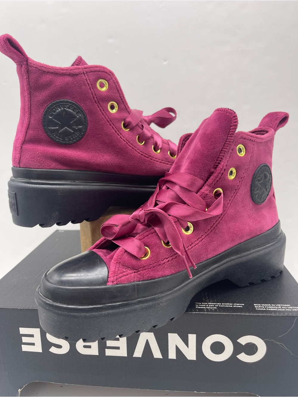 Converse WMNS A05442C
CTAS LUGGED LIFT H LEGEND BERRY/BLACK/BLACK Sneakers - Picture 10 of 16